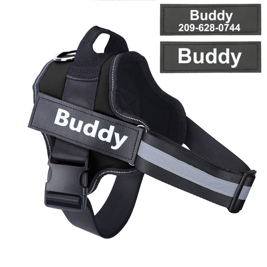 Personalisiertes Atmungsaktives Hundegeschirr (KOSTENLOSER VERSAND) - wunderfriend